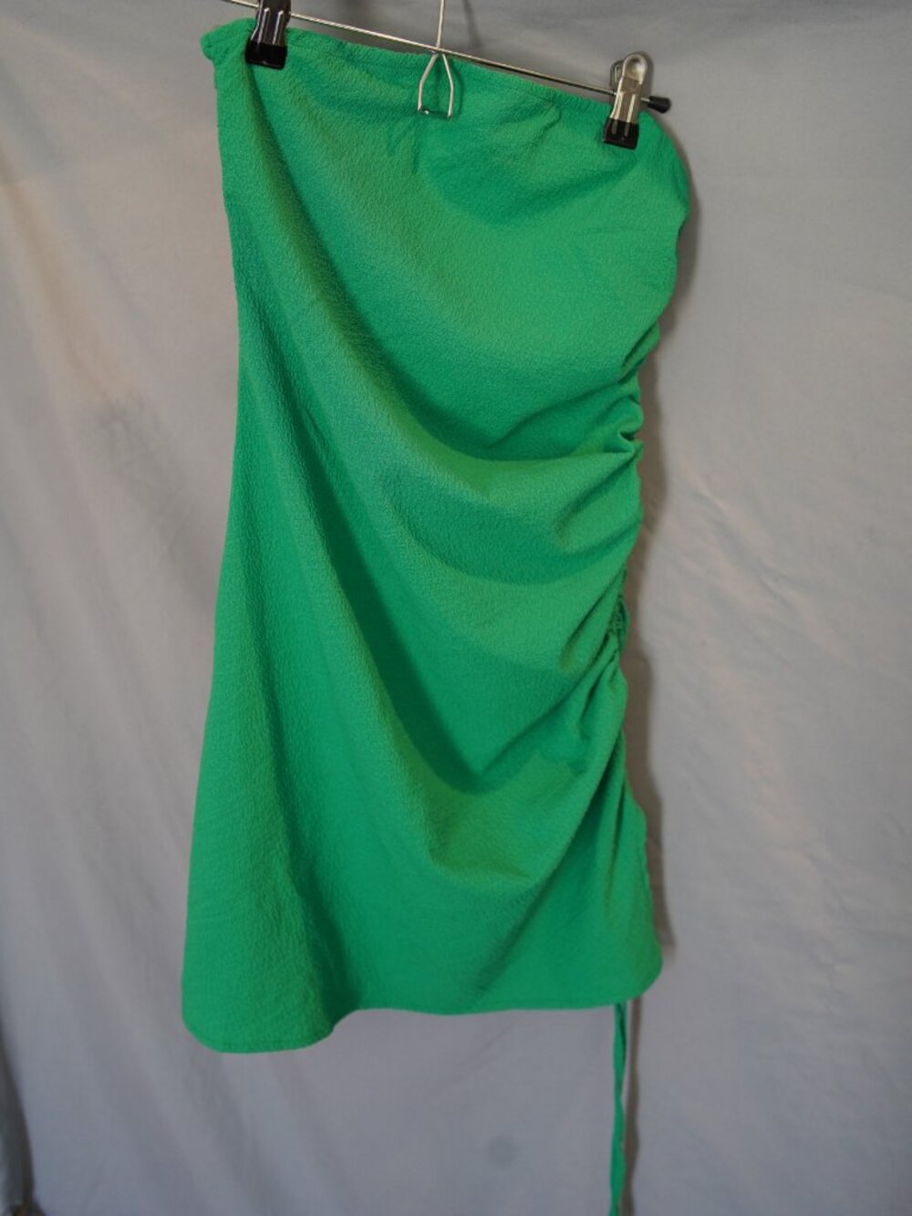 Green Tube Mini Dress